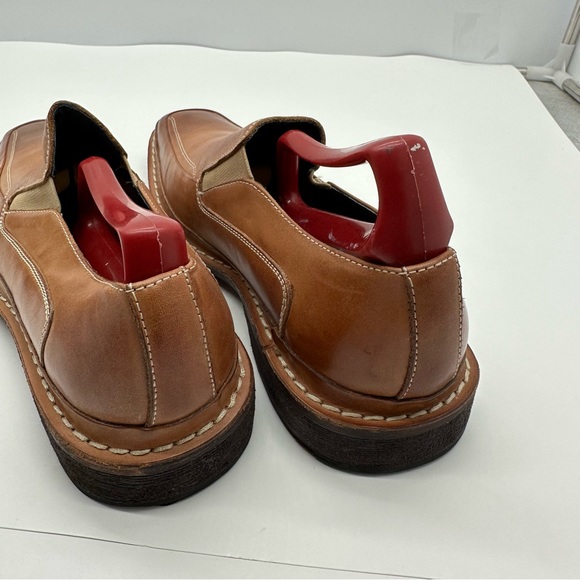 Gordon Rush Ronin Mens 8 Loafers Leather Slip On Dress Shoes Casual Square Toe - Picture 7 of 12